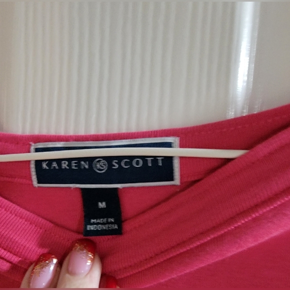 Set of 3 Karen Scott's women's Tops Sizes M - Picture 8 of 11